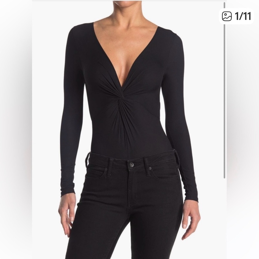 TopShop Black Bodysuit